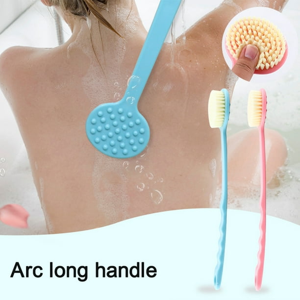 Scrub artefacto hogar baño mango largo espalda ducha cepillo