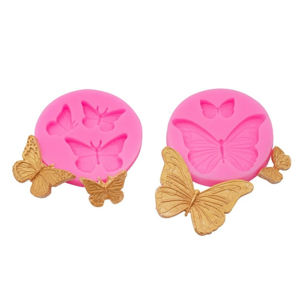 CUÑA TOPES TRASEROS MARIPOSAS EN SILICONA TRANSPARENTES PARA ARETES Y  BISUTERÍA EN PORCELANICRÓN 100 PZS, MATERIALES PARA MANUALIDADES EN MASA  FLEXIBLE FOAMY GOMA EVA PASTILLAJE Y DECORACIÓN DE TORTAS