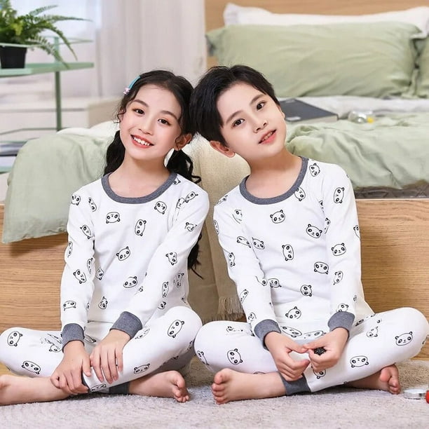 Pijamas para niños 2 4 5 6 7 8 9 10 11 12 13 14 años Conjunto de ropa de  dormir de algodón Pijamas d El Tesoro Escondido
