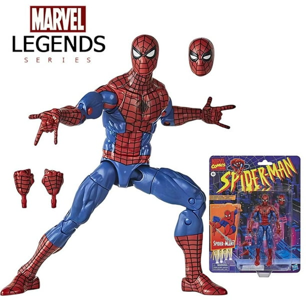 Ml Legends Spider Man 6 pulgadas Figura de acción Juguetes Copia Figuras de  Spiderman Estatua Modelo Colección de muñecas Regalos para amigo niño C