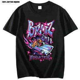 Camiseta Bratz Mujer anime Y2K top girl manga Ropa huang jie