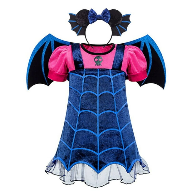 identificación electo herir Halloweenl Vampirina Cosplay vestido niña niños princesa vestir disfraz  niña disfraz carnaval fiesta Gao Jinjia LED | Walmart en línea