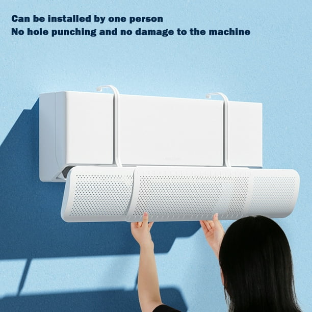 Deflector de aire acondicionado tipo colgante para el hogar