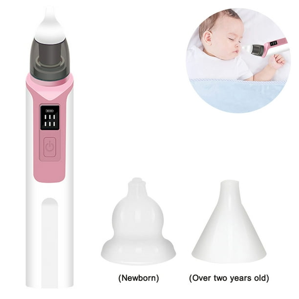 Aspirador nasal eléctrico para bebés, ventosa para la nariz para el kit de  atención médica para bebés mientras que con el limpiador nasal para la  congestión nasal recargable por USB Zhivalor 222846-1