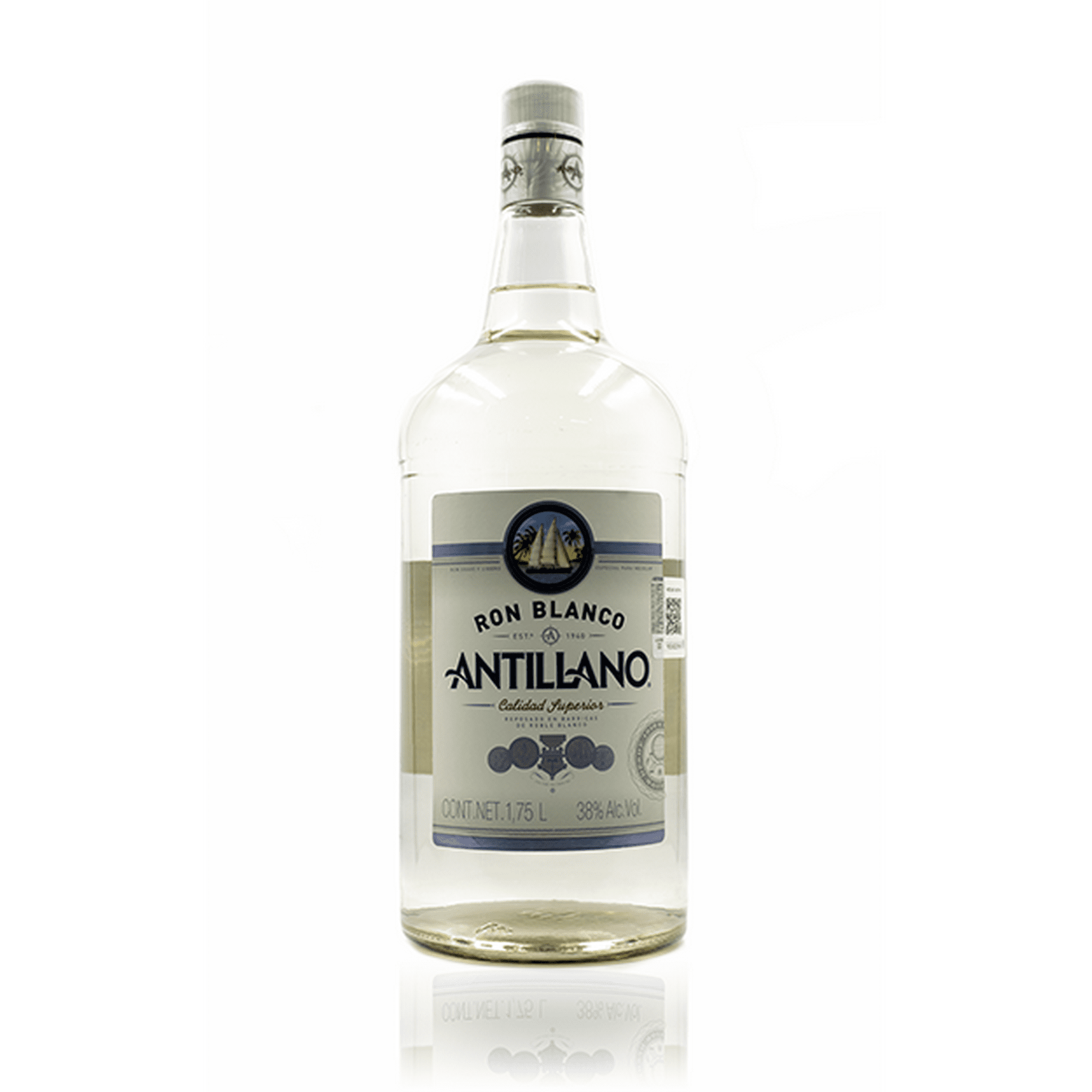 Pack de 6 ron antillano blanco 1.75lt
