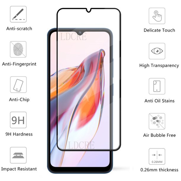 Protector Pantalla Cristal Templado para XIAOMI REDMI 9 Toallitas