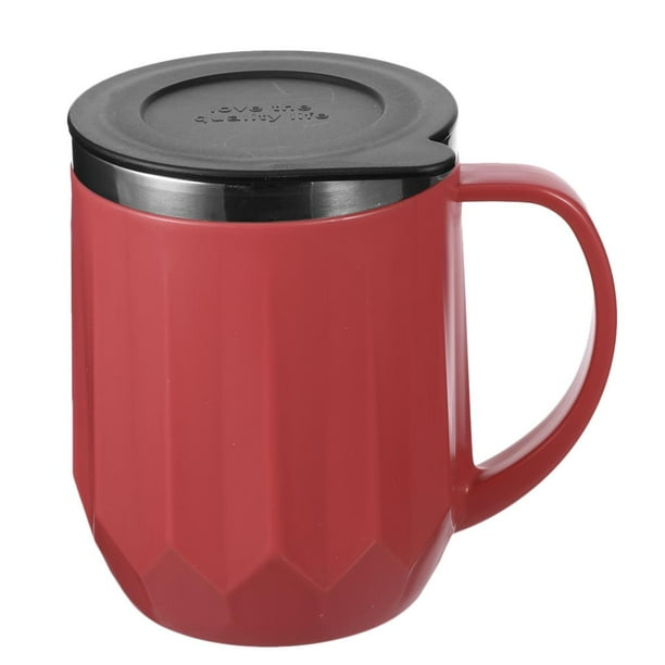 Comprar Taza de acero inoxidable de 500ML con tapa sellada, vaso