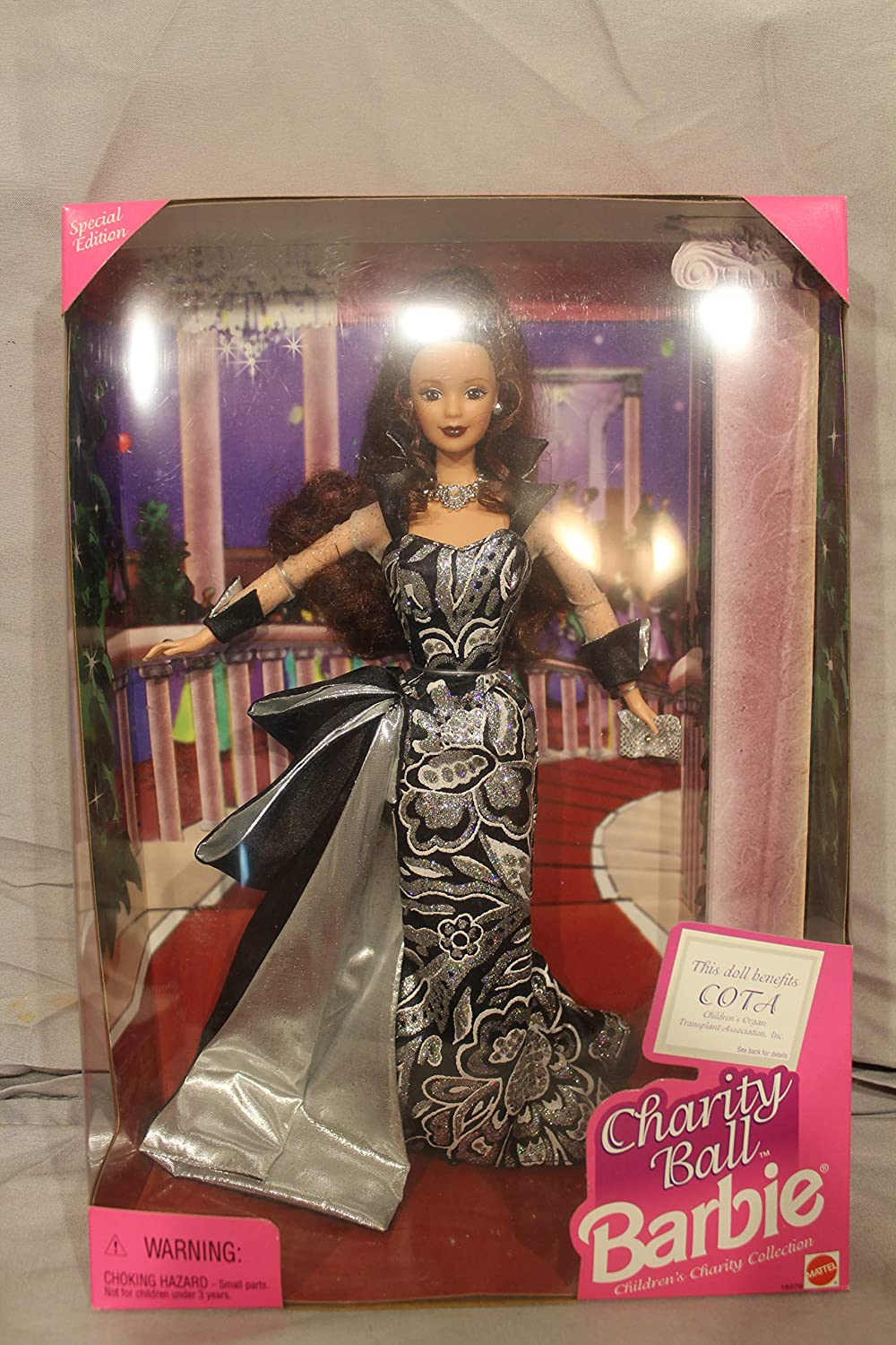 COTA Charity Ball Barbie Doll Brunette