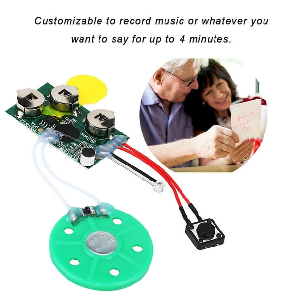 Grabadora de voz, módulo de sonido, Grabadora de sonidos de juguetes de  peluche - China Grabador de voz y módulo de sonido precio