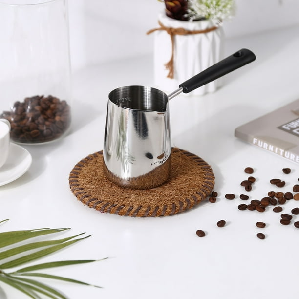 Jarra de espuma de leche, jarra de vapor de café espresso de 20 onzas,  accesorios para máquina de café capuchino, herramientas de barista, jarras  de