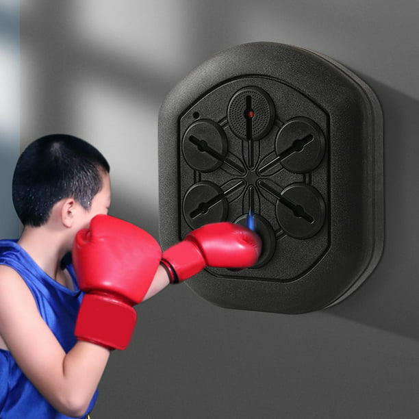 Máquina de boxeo musical montada en la pared, entrenador de boxeo