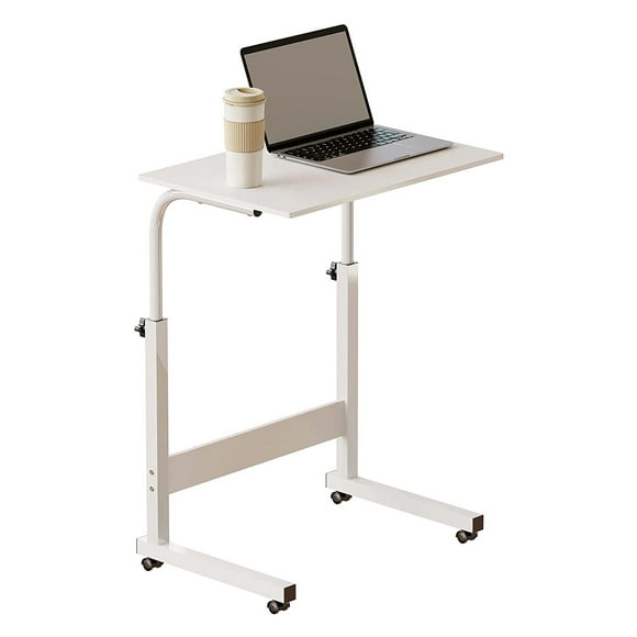 mubson mesa auxiliar con altura ajustable mesa para laptop para estudio o trabajo desayunador escritorio individual mubson mesa para cama