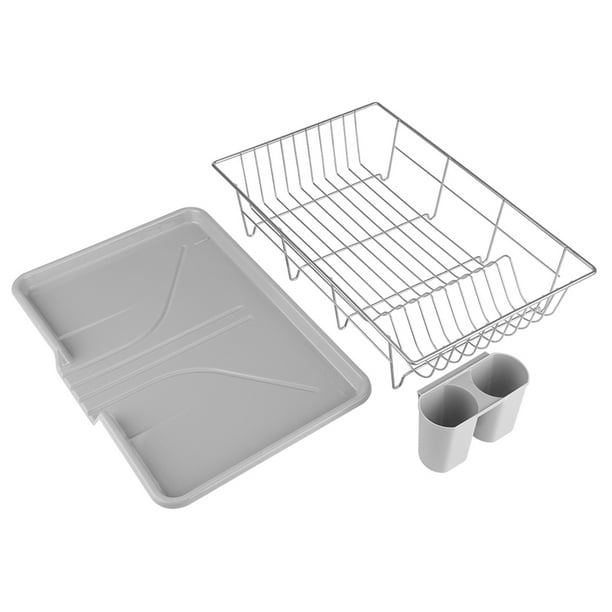 Escurridor de Platos Estante para Platos de Cocina Soporte para Cubiertos  Estante de Almacenamiento de Vajilla Organizador de Platos de Secado  Soporte para Platos con ANGGREK Otros