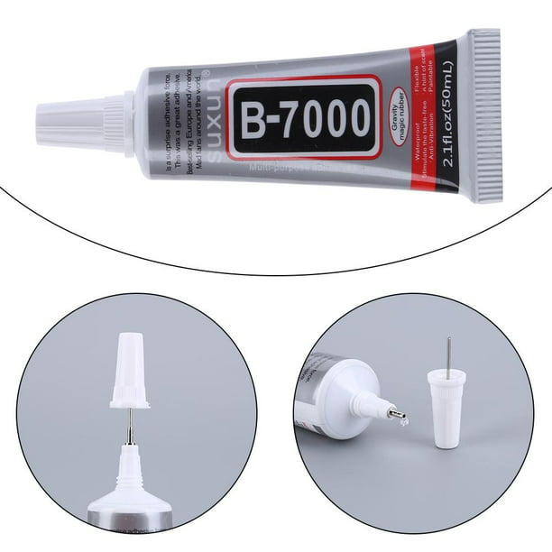 B7000 Pegamento Multifunción Vidrio Plástico DIY Pegamento para Teléfono  Móvil/Joyería (50ml)