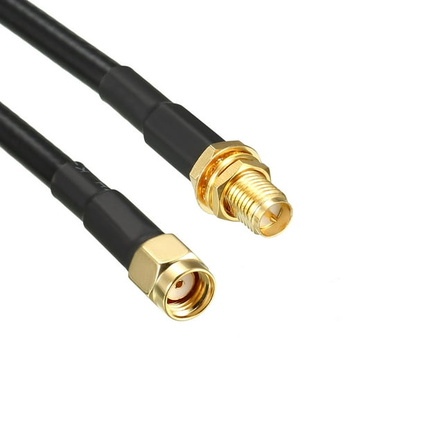 N tipo hembra a RP-SMA macho 1M antena coaxial RG58 conector de cable  rápido USA envío