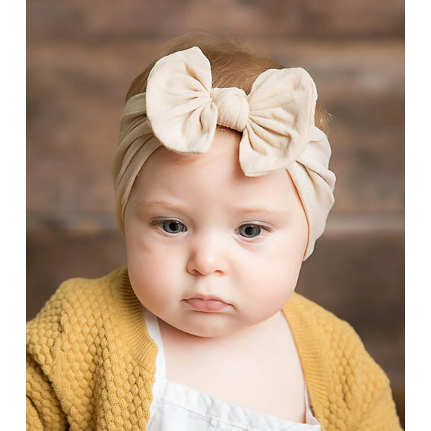 10 Piezas diademas de nailon para bebe niña,recién nacidos, lazos para el  pelo, accesorios para el cabello para bebés, niñas, recién nacidos, Moda  de Mujer