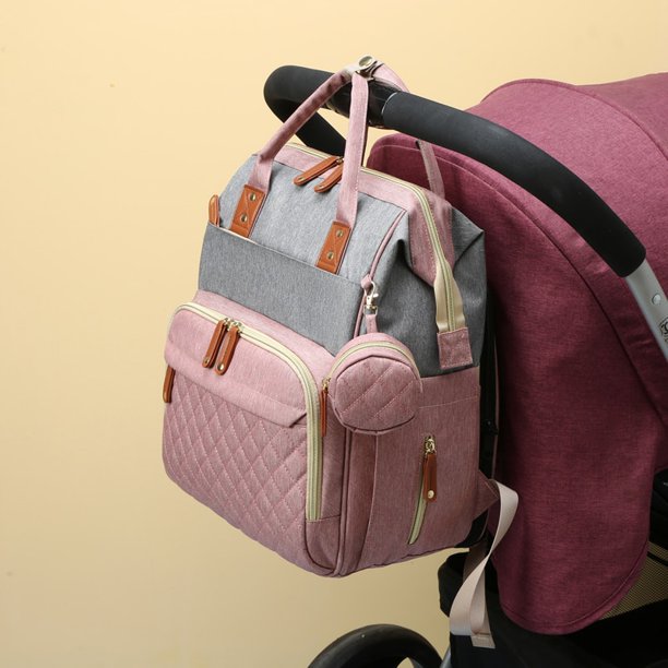 Bolsas de pañales de maternidad para madres, mochila de viaje de gran  capacidad para el cuidado