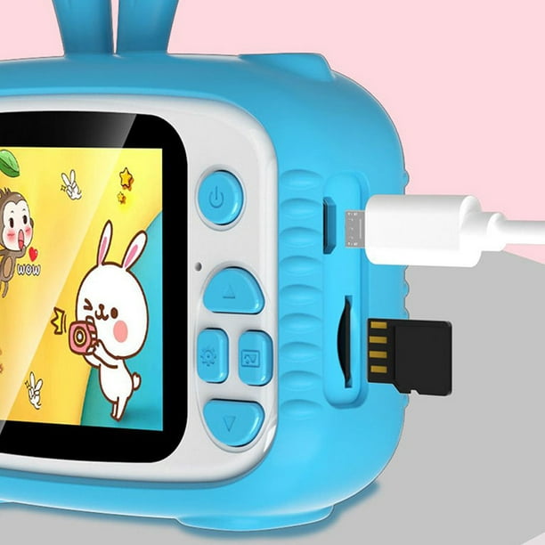 Cámara De Dibujos Animados Para Niños, Cámara Interactiva Para Niños  Pequeños 1080P Full HD Educativa Para Niña Higoodz Otros