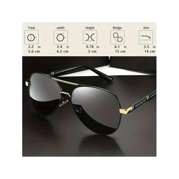 1 pc polarized sunglasses men metail frame quality sun glasses brand design male glasses fishing driving uv400