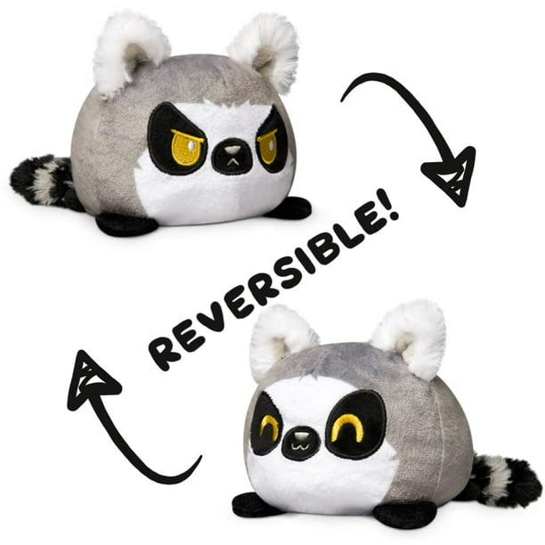 TEETURTLE - PELUCHE DE GRAN PULPO REVERSIBLE ORIGINAL DISEÑO PATENTADO  FELIZ Y ENOJADO