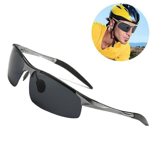 Gafas de sol polarizadas para hombre para conducir, pesca, golf, gafas de  metal