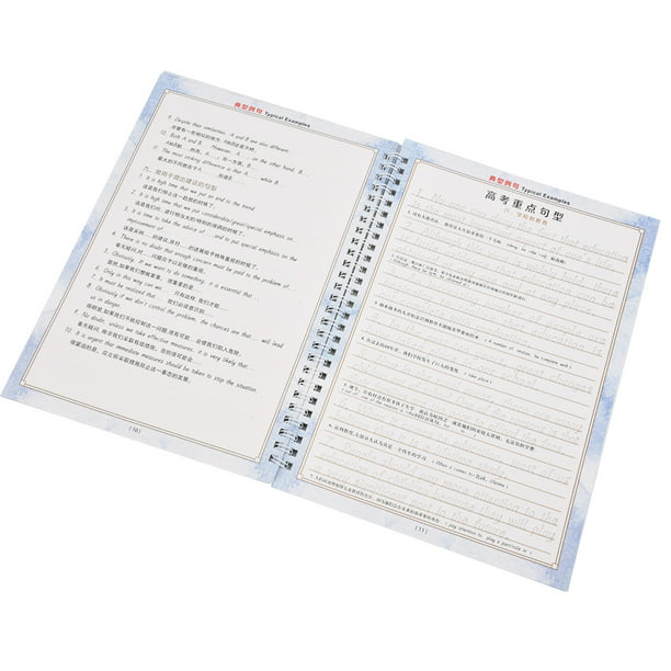 Cuaderno De Caligrafía: Papel Para Practicar Caligrafía, 100 Páginas En  Blanco Para Escribir, Caligrafía Para Niños, Practica de Escritura