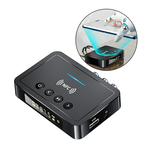  Lavales Receptor transmisor Bluetooth 5.2 para TV estéreo  casero, largo alcance, aptX HD/adaptador de audio de baja latencia para 2  auriculares inalámbricos de fácil configuración, óptico, RCA, AUX de :  Electrónica