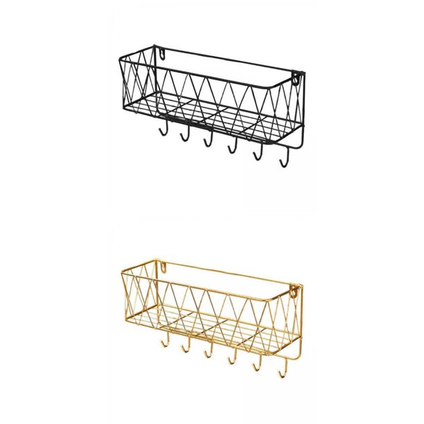 Soporte de Estantería Flotante Resistente de Acero, Pack de 2 piezas Gloria