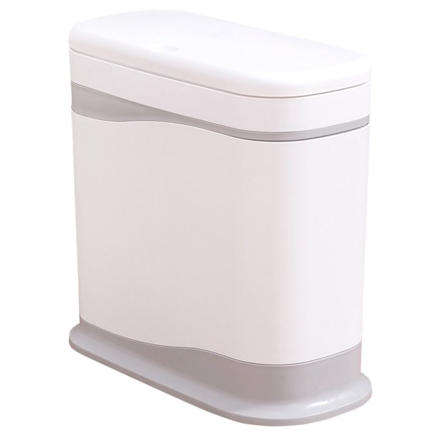 Rubbermaid Papelera blanca abierta de 3 galones