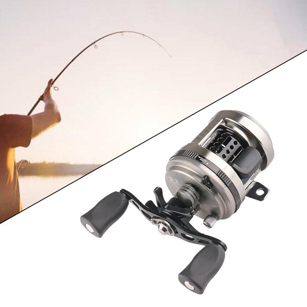 Carrete de pesca Baitcasting, carrete de pesca de agua dulce de