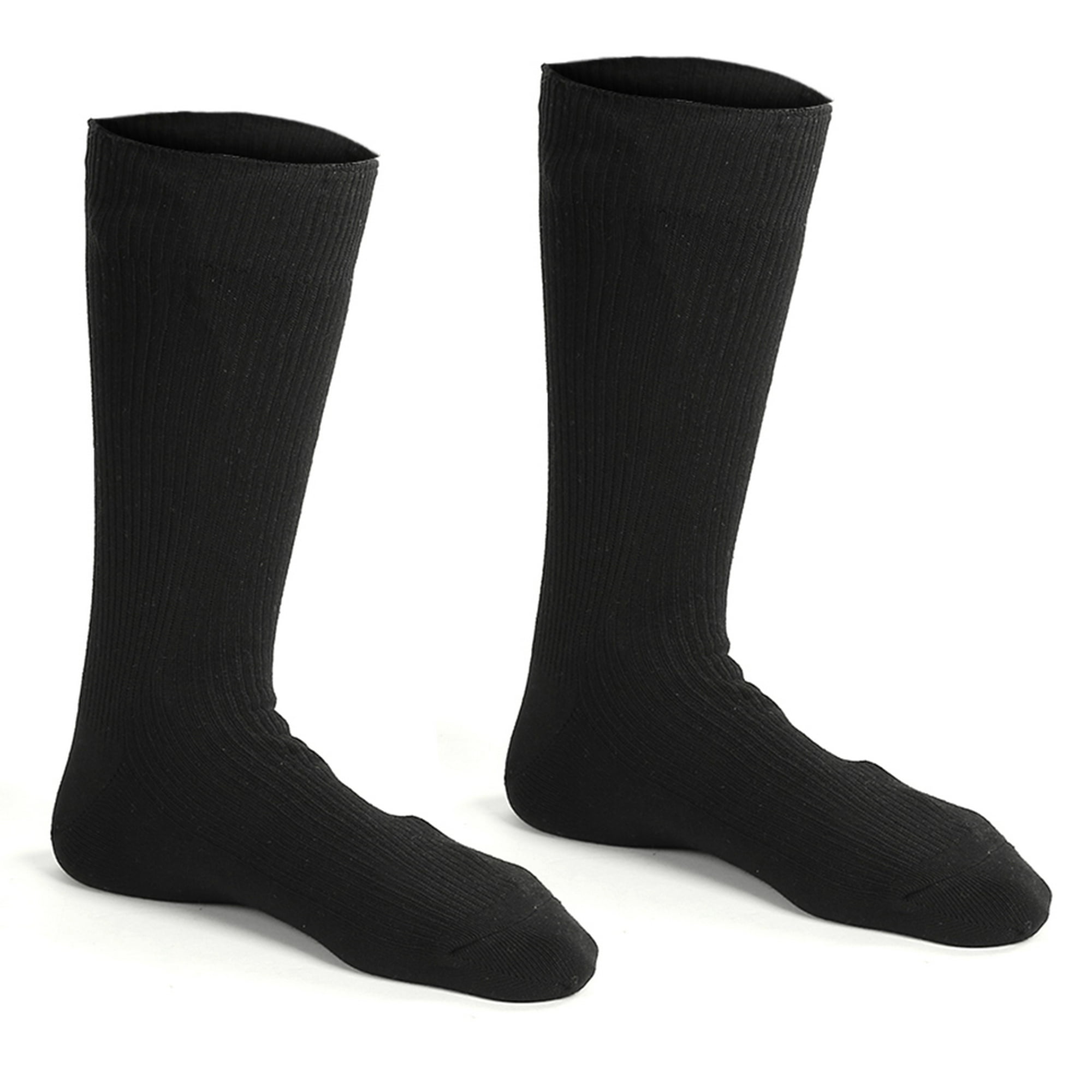 2 calcetines calefactables mujeres hombres senderismo equitación pesca  Camping temperatura constante Baoblaze Calcetines calentadores de pies