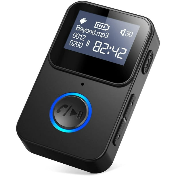 Reproductor MP3 de 64 GB con Bluetooth, reproductor MP3 MP4 portátil de  música digital para amantes de la música con grabación de voz, radio FM