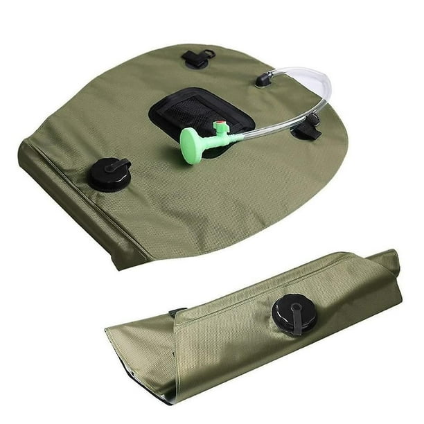 Bolsa de ducha portátil de 20L para exteriores, bolsa de almacenamiento  temporal de agua caliente Solar, equipo de Eamping - Hilosyanzuelos