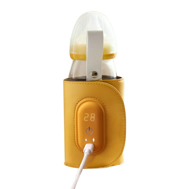 Calentador de biberones portátil USB, calentador de leche de viaje