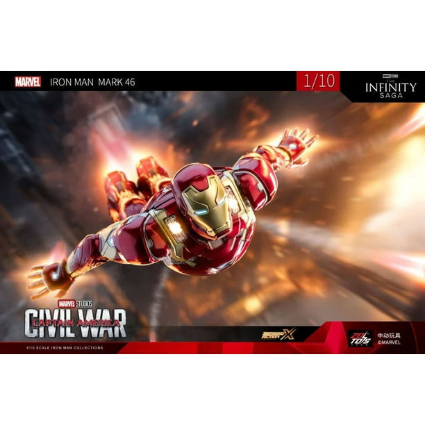 Figura de Acción Iron Man Mark 46 Marvel The Infinity Saga