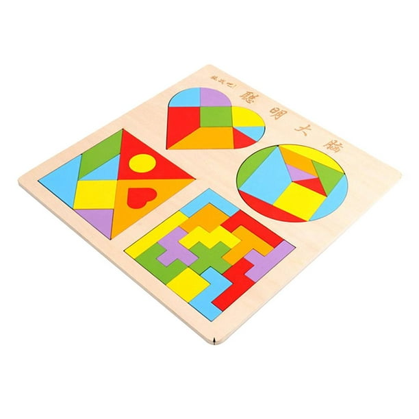 Sellos de madera Juguetes de rompecabezas Sistema Juguetes Cognición  Juguetes de aprendizaje para niñas Baoblaze Juguetes de sellos para niños