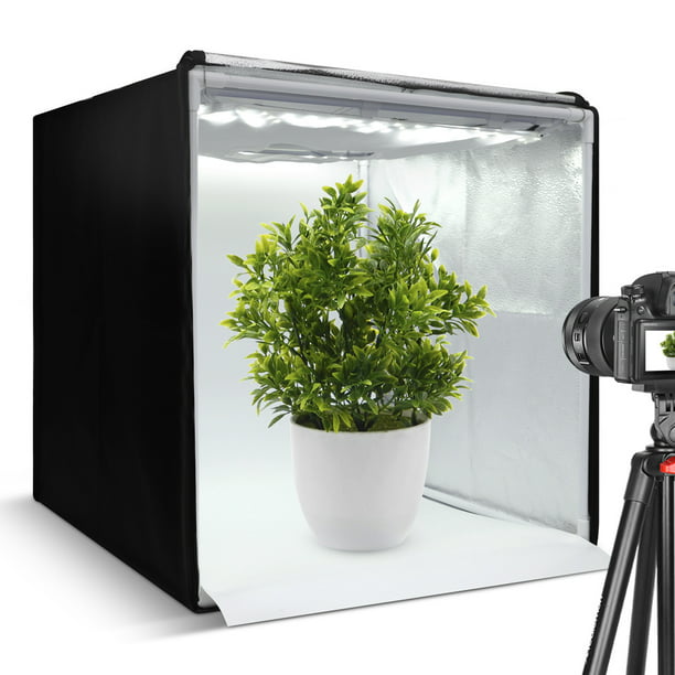 Caja de Luz para Fotografía Redlemon Profesional LED 3 Fondos de | Walmart línea
