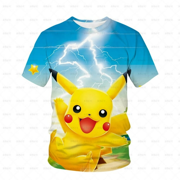 Ropa para ni os camiseta de Pikachu para ni os ropa de manga