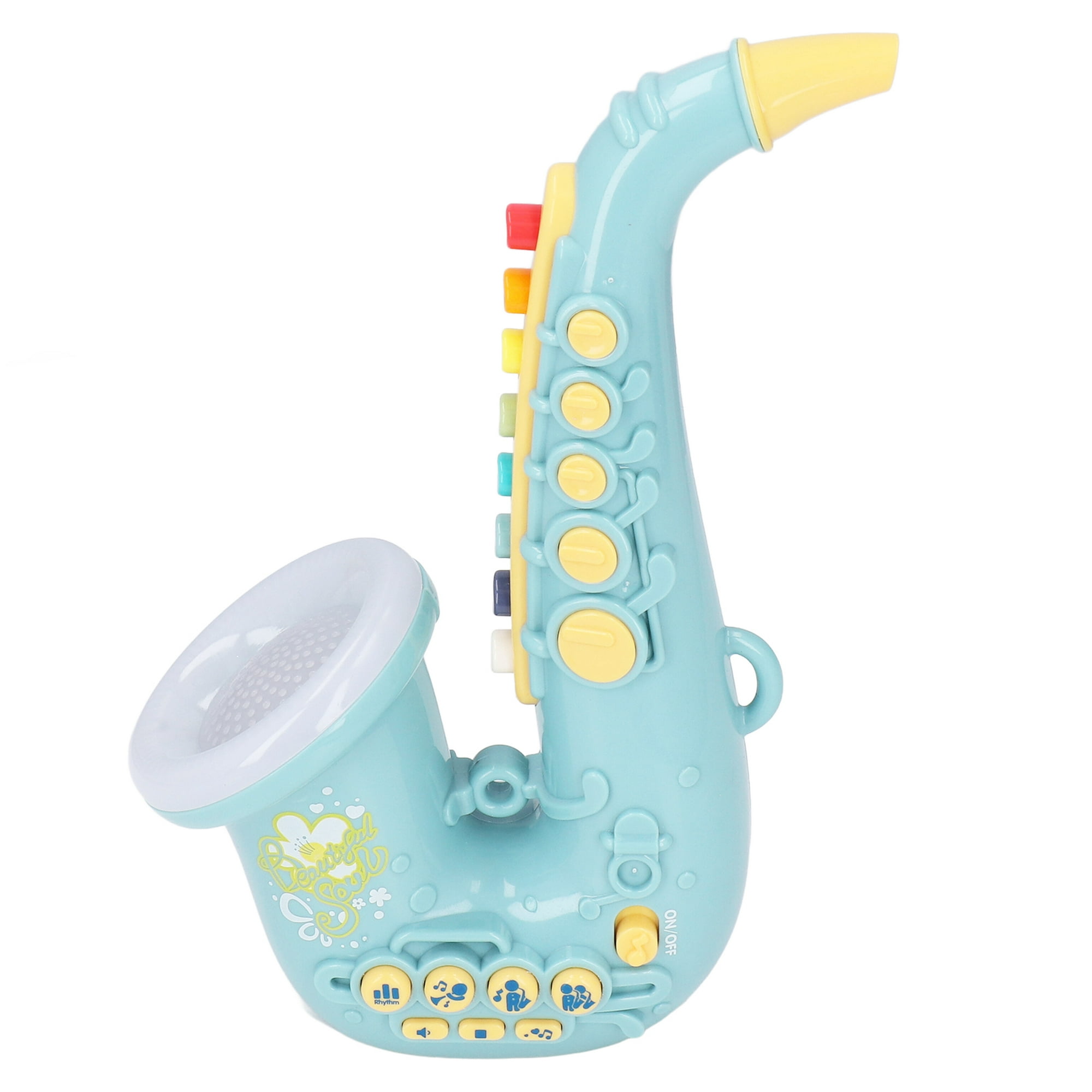 Juguete de saxofón, juguete de saxofón para niños, juguete de saxofón  portátil, juguete de instrumento musical de saxofón probado y confiable