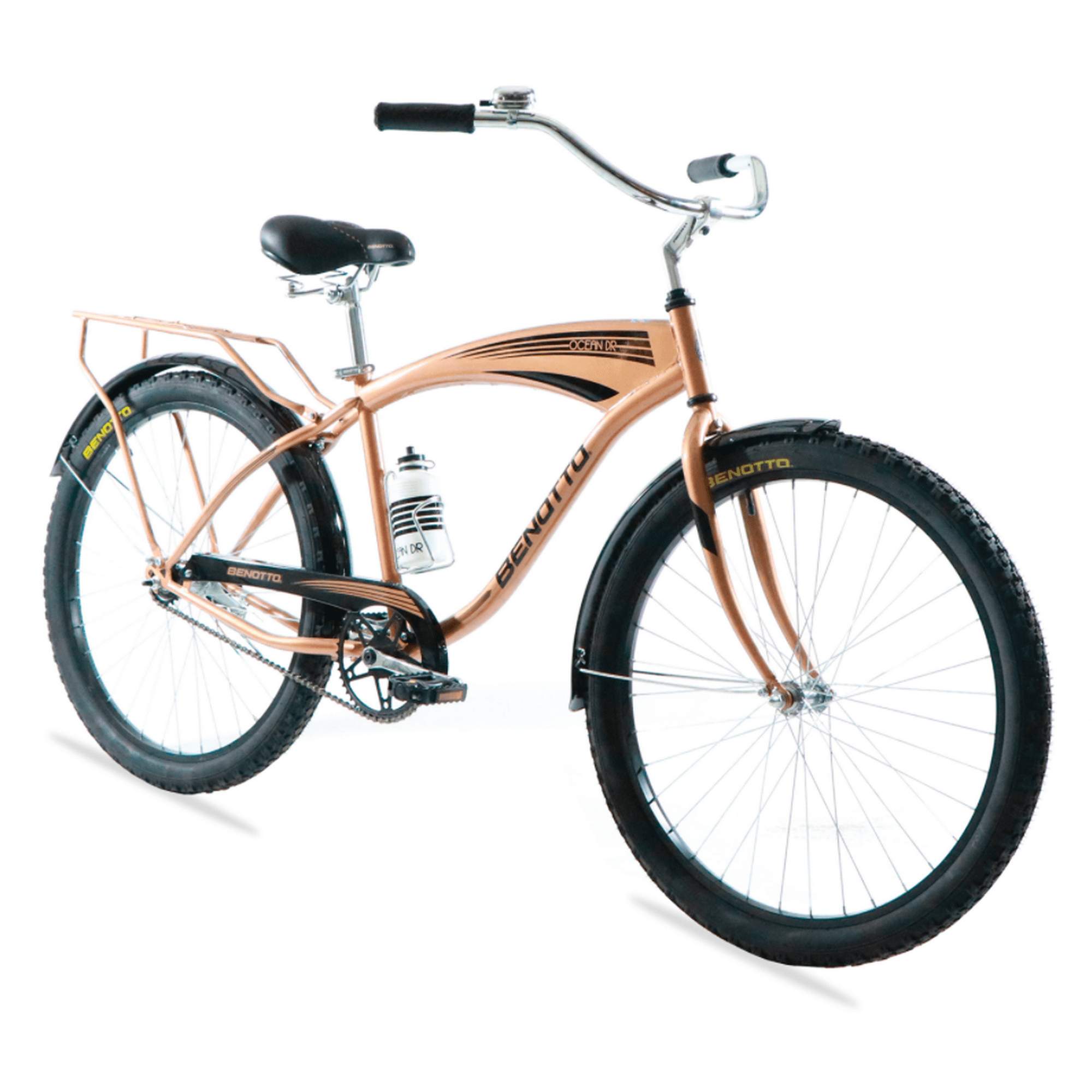 Bicicleta Benotto City Ocean Dr R26 1v Frenos Contrapedal ocre