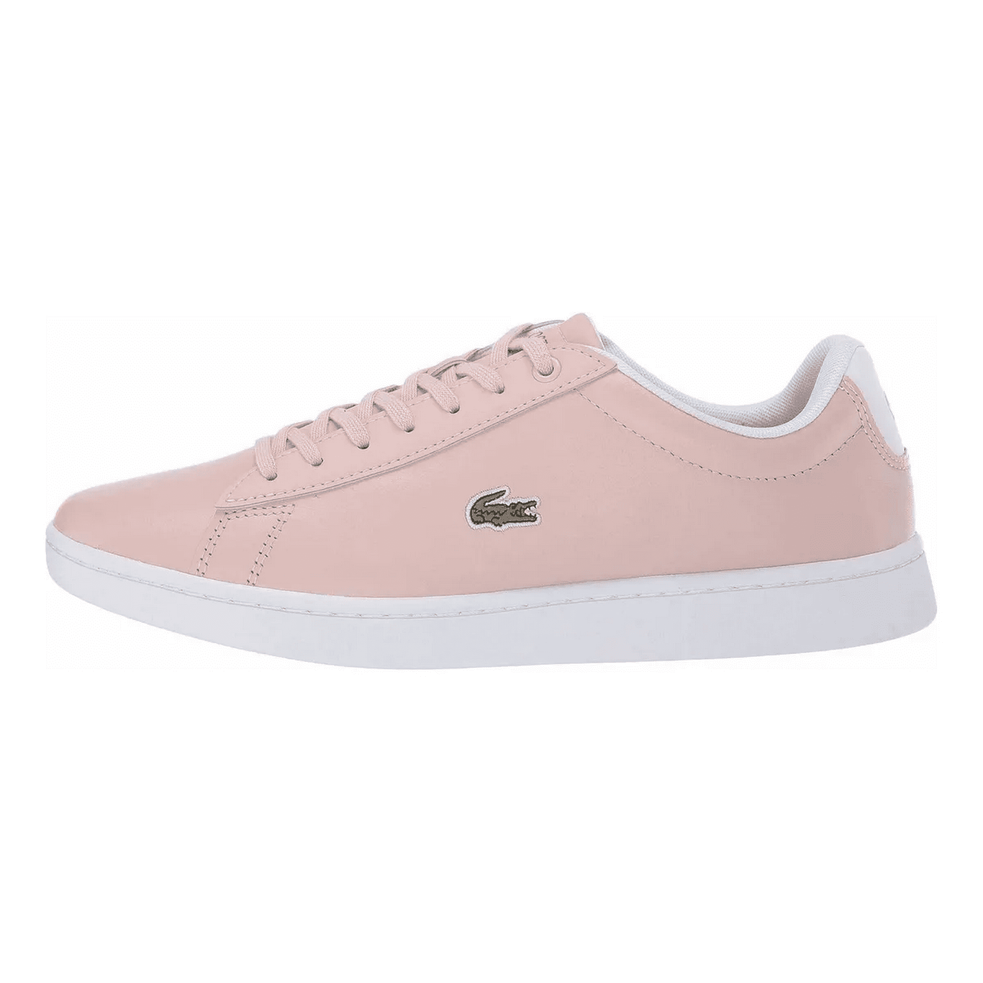 Tenis lacoste feminino sales rosa e branco