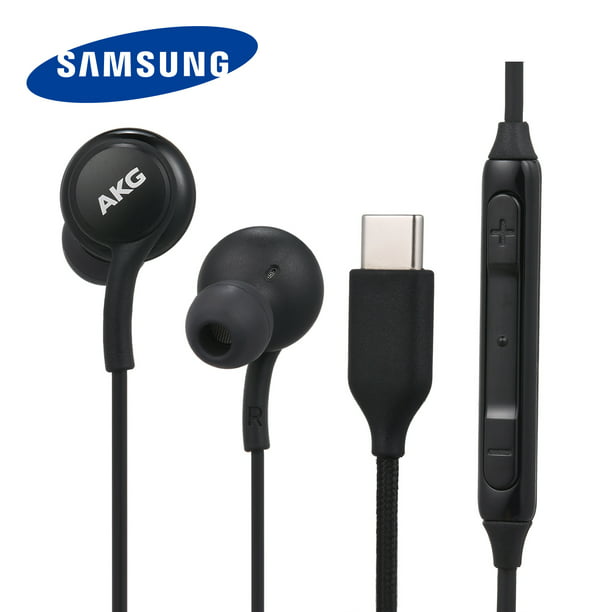 Auriculares tipo c negros