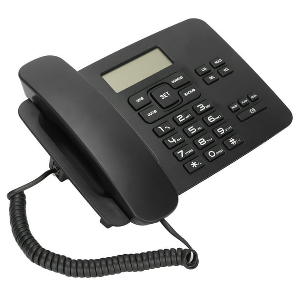 Teléfonos fijos fijos, teléfono con cable de pared, teléfono de escritorio,  soporte ACTIVE Biensenido a ACTIVE