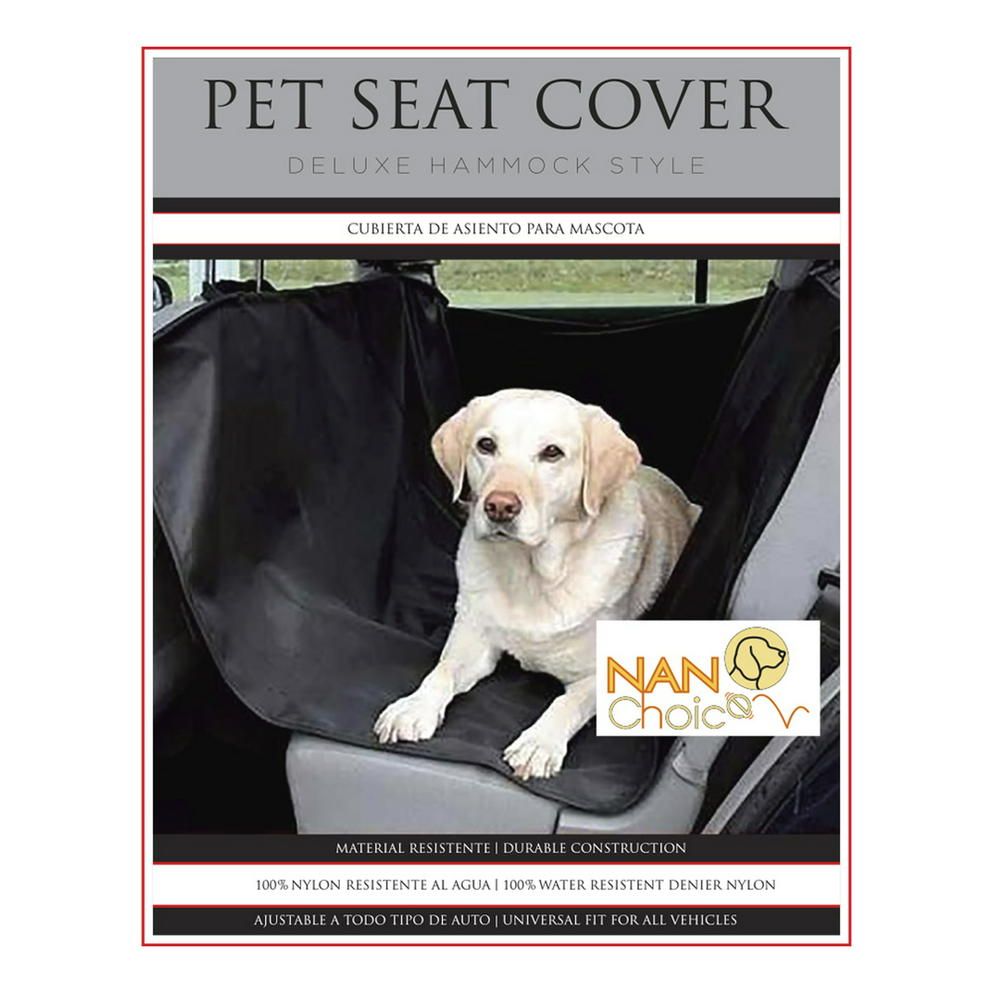 Cubre asientos coche para mascotas - Accesorios coche para perro, gato –