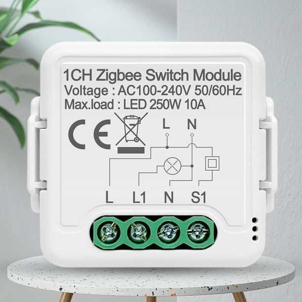 INTERRUPTOR ZIGBEE 1 MODULO 127V BLANCO