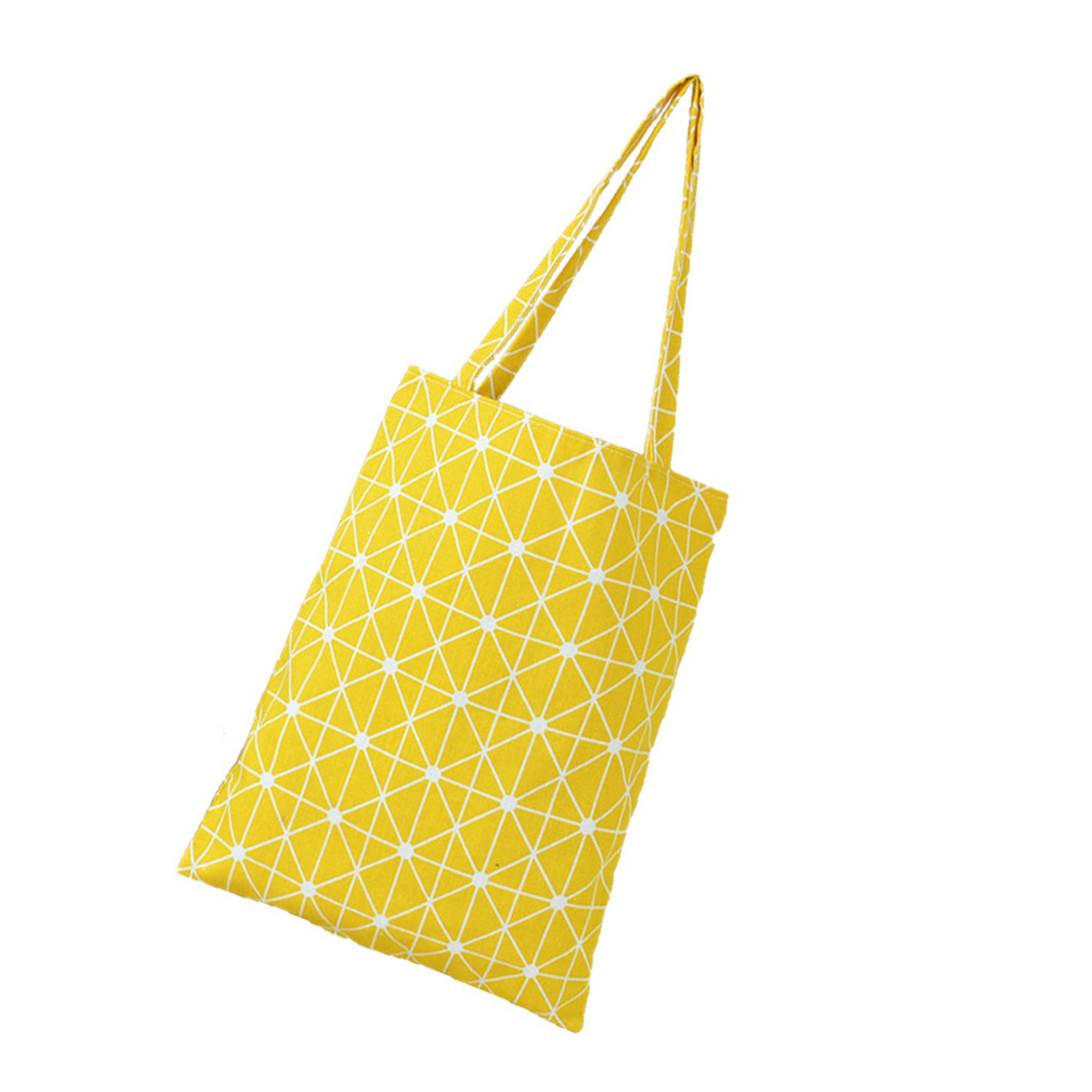 Bolso de hombro para mujer, bolsos de tela escocesa para mujer, bolso de  almacenamiento plegable a la moda (amarillo)