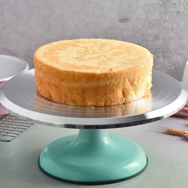 Plato giratorio para tartas plataforma estable para tartas de 12 pulgadas  fácil de limpiar para panadería para cumpleaños para fiesta ANGGREK Otros
