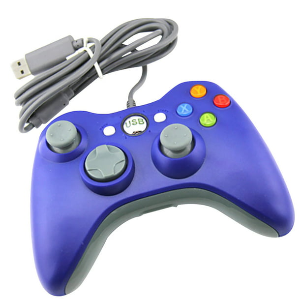 Controlador de juegos PC Gaming Gamepad con cable Interfaz USB Joystick de  vibración dual para compu Inevent EL001458-03B