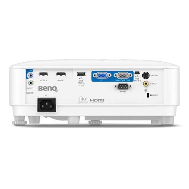Proyector DLP BenQ MW560, Resolución WXGA 1280X800, Brillo de 4000 Lúmenes,  Incluye HDMI