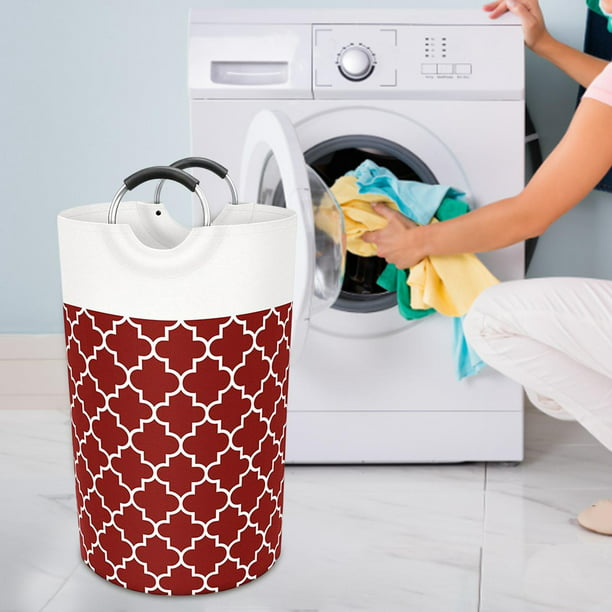 Cesta de lavandería plegable, bolsa de lavandería de pie para el hogar,  organizador de lavandería de Soledad Cesto de la ropa